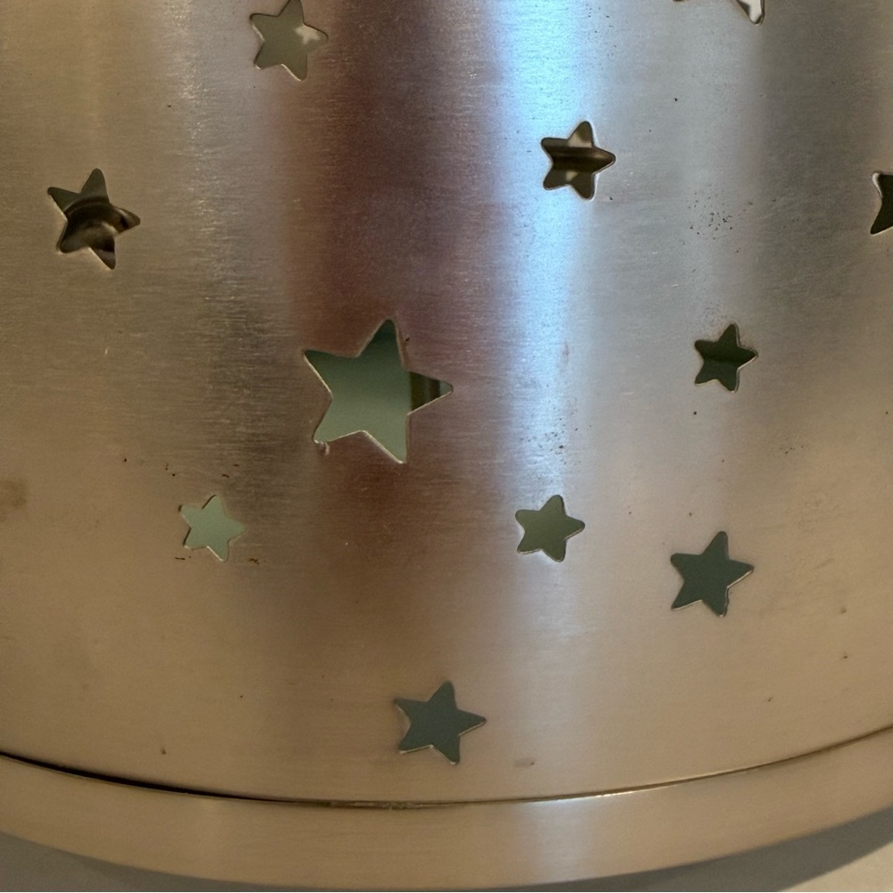 Pottery Barn Star Light Pendant Iron Glass Nursery Ceiling Light Kids Room - Picture 7 of 17